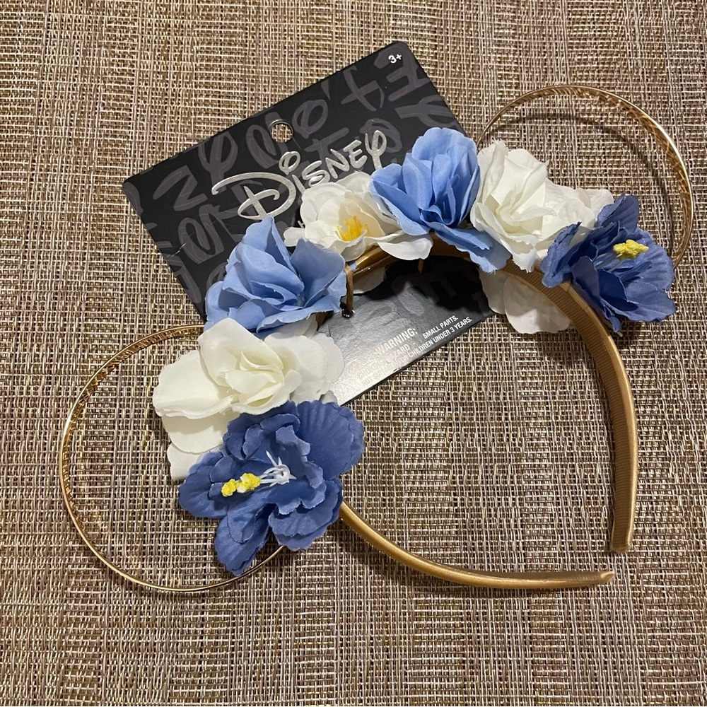 Disney floral Minnie Mouse ears headband